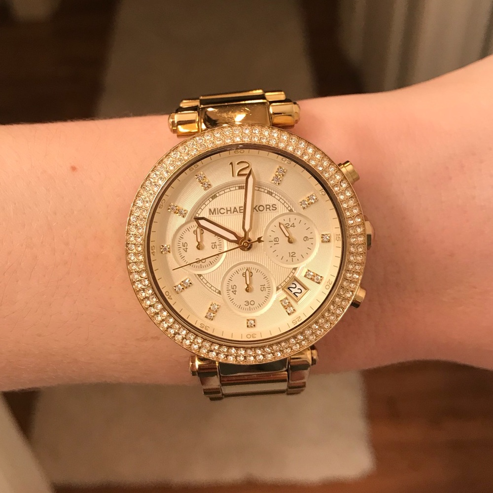 Michael Kors Parker Gold-tone Watch
